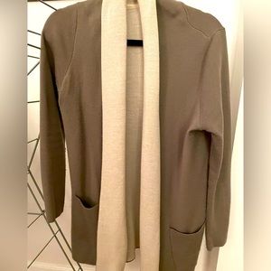 Babaton merino wool cardigan size small